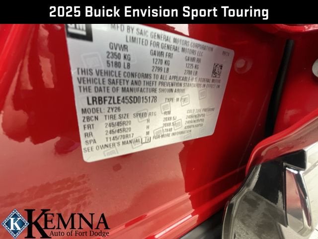 2025 Buick Envision Sport Touring