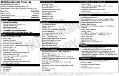 2025 Buick Envision Avenir