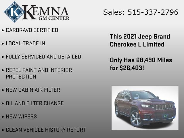 2021 Jeep Grand Cherokee L Limited 4x4
