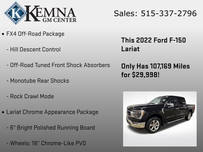 2022 Ford F-150 LARIAT