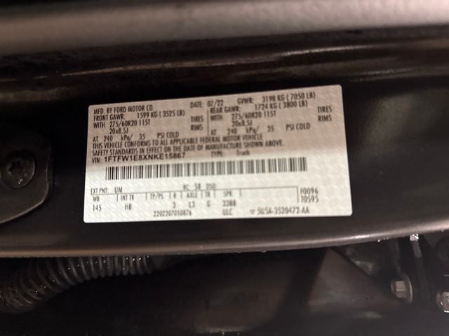 2022 Ford F-150 LARIAT