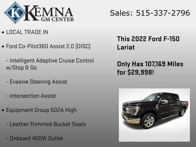 2022 Ford F-150 LARIAT