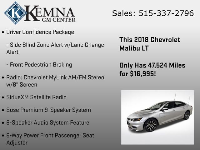 2018 Chevrolet Malibu LT