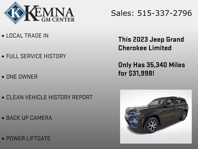 2023 Jeep Grand Cherokee Limited 4x4