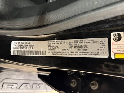 2022 RAM 1500 Laramie Crew Cab 4x4 5'7" Box