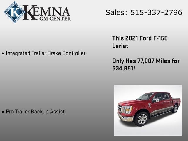 2021 Ford F-150 LARIAT