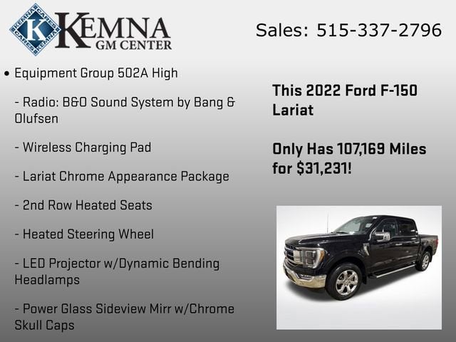 2022 Ford F-150 LARIAT