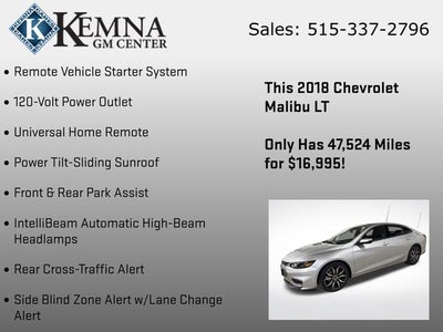 2018 Chevrolet Malibu LT