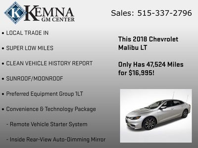 2018 Chevrolet Malibu LT