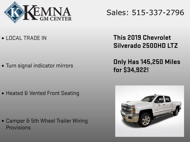 2019 Chevrolet Silverado 2500 HD LTZ
