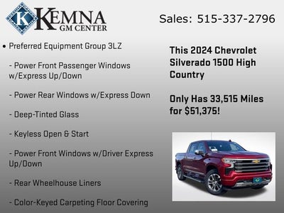 2024 Chevrolet Silverado 1500 High Country