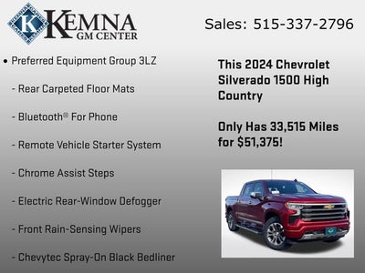 2024 Chevrolet Silverado 1500 High Country