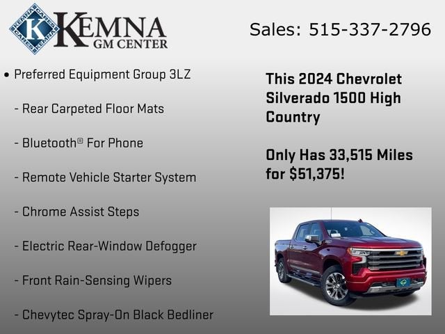 2024 Chevrolet Silverado 1500 High Country