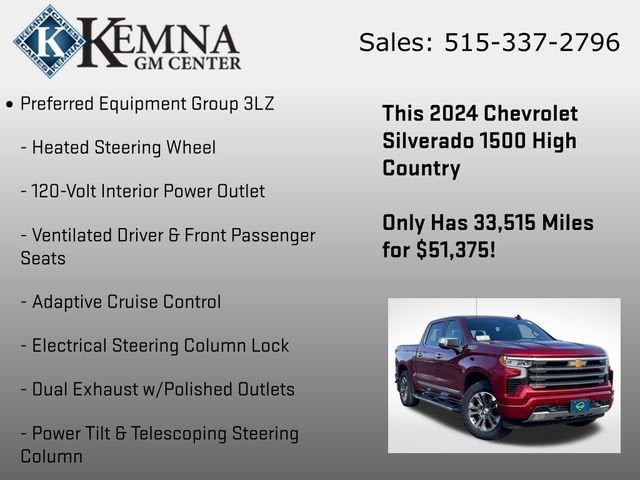 2024 Chevrolet Silverado 1500 High Country