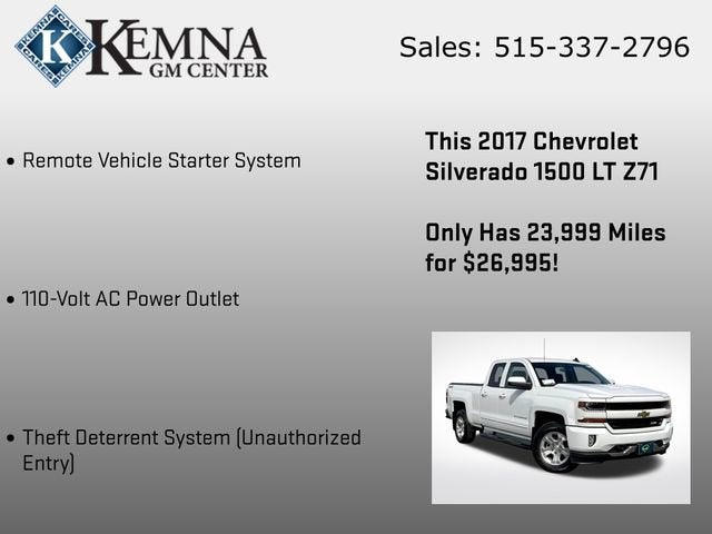 2017 Chevrolet Silverado 1500 LT