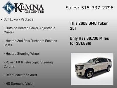 2022 GMC Yukon SLT