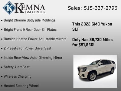 2022 GMC Yukon SLT