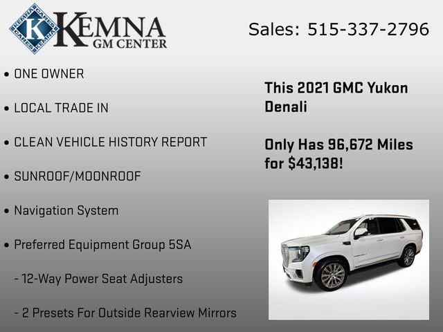 2021 GMC Yukon Denali