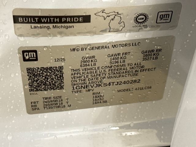 2026 Chevrolet Traverse Z71