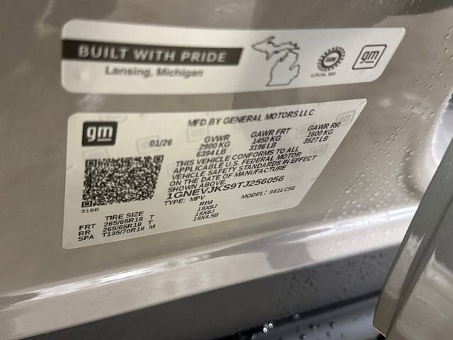 2026 Chevrolet Traverse Z71