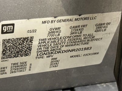 2022 Chevrolet Suburban Z71