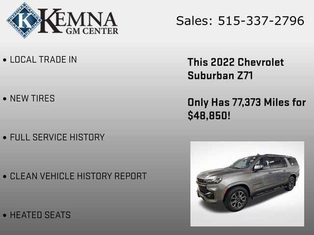 2022 Chevrolet Suburban Z71