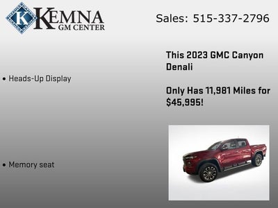 2023 GMC Canyon Denali
