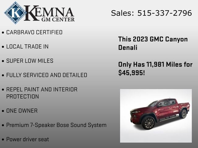 2023 GMC Canyon Denali