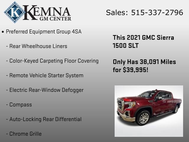 2021 GMC Sierra 1500 SLT