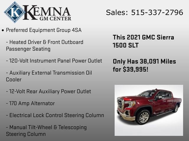 2021 GMC Sierra 1500 SLT