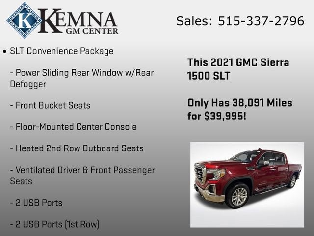 2021 GMC Sierra 1500 SLT