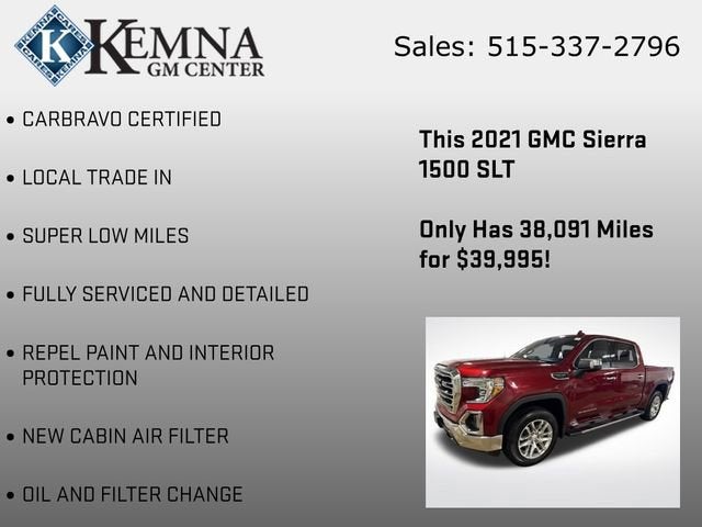 2021 GMC Sierra 1500 SLT