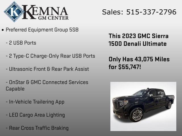 2023 GMC Sierra 1500 Denali Ultimate