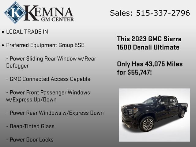 2023 GMC Sierra 1500 Denali Ultimate